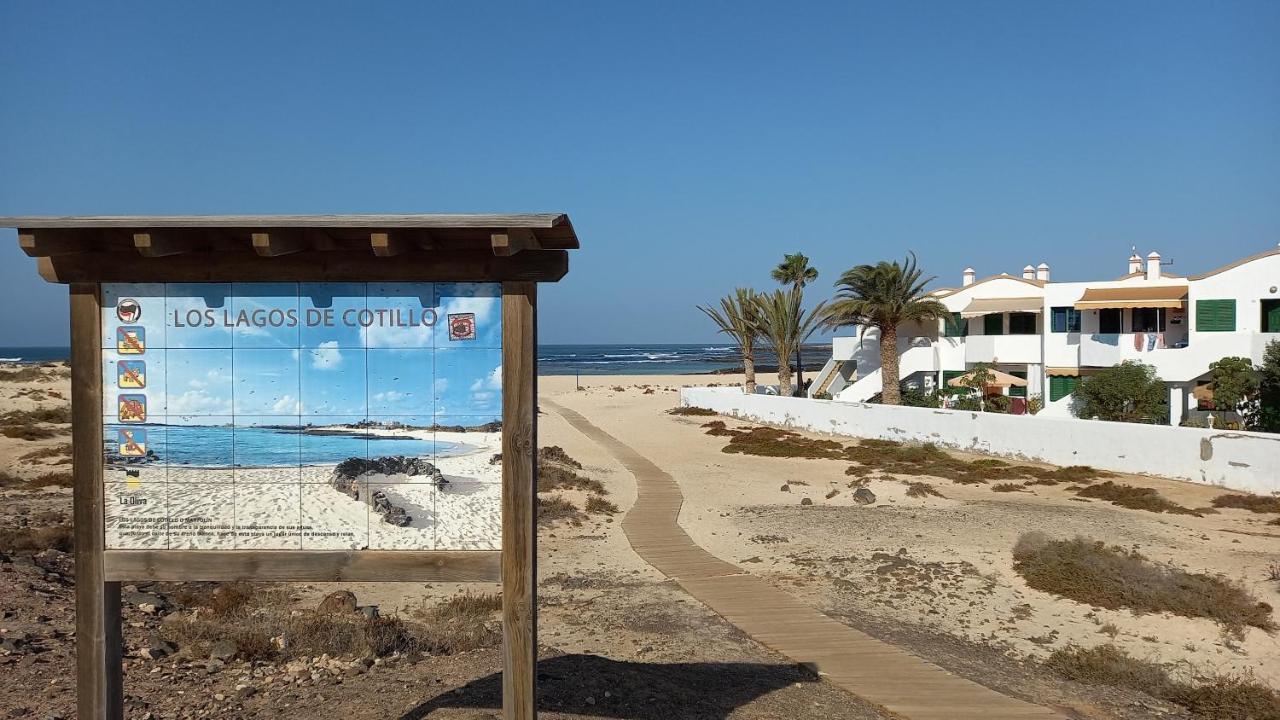 El Sueno - Appartamento Fronte Spiaggia Vista Mare Cotillo 외부 사진